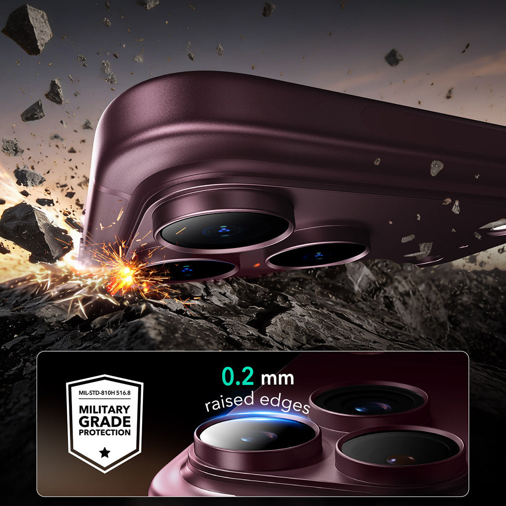 Folie de protectie ESR Armorite Pro compatibil cu iPhone 18 Pro, Bordo