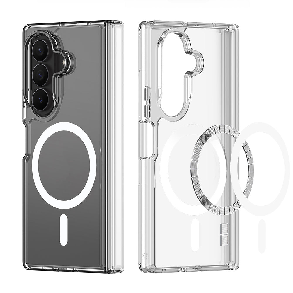 Husa de protectie Dux Ducis Clin Magnetic Series compatibil cu Samsung Galaxy Z Fold8 Ultra, Transparent