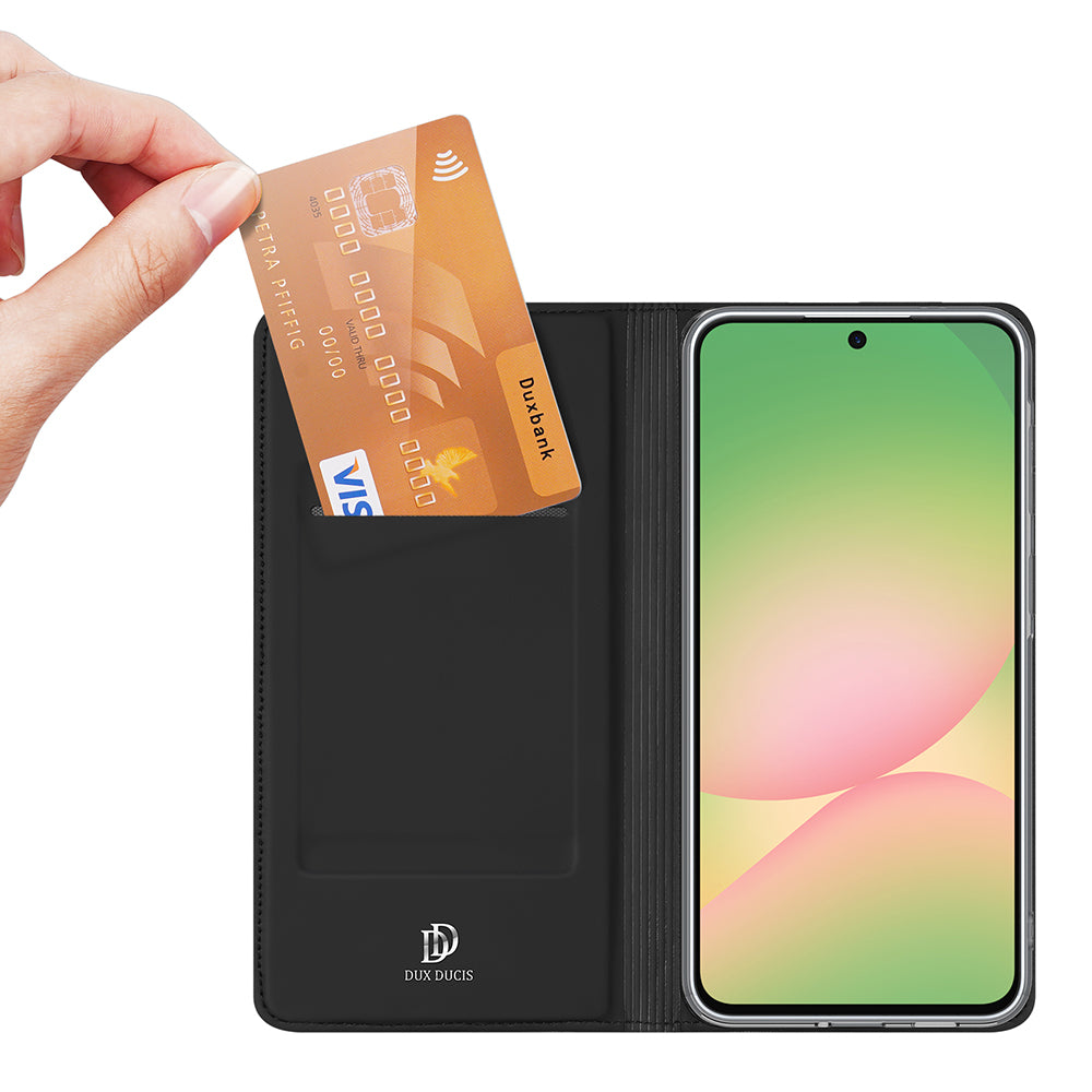 Husa de protectie Dux Ducis Skin Pro compatibil cu Samsung Galaxy A57 5G, Negru