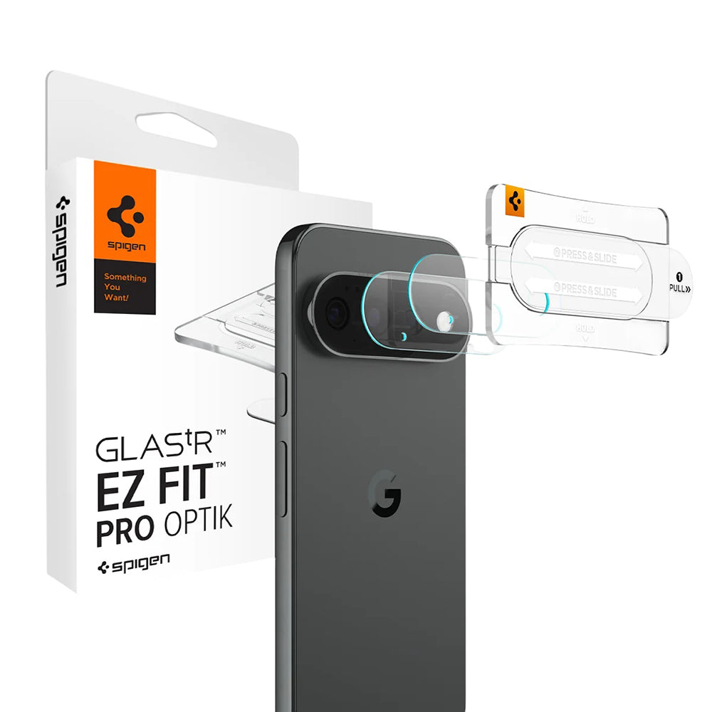 Folie de protectie Spigen compatibil cu Google Pixel 11 Pro, Negru