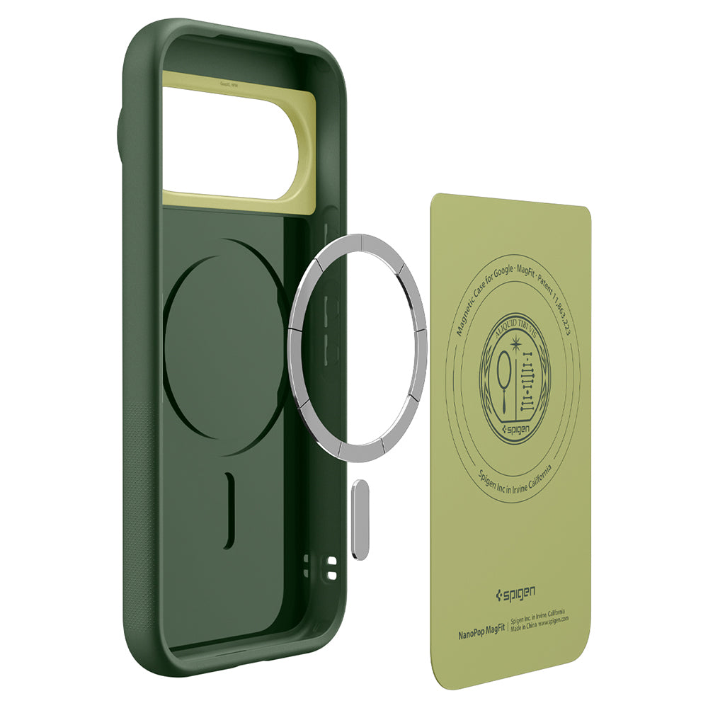 Husa de protectie Spigen Caseology Nano Pop MagSafe compatibil cu Google Pixel 11 Pro XL, Verde