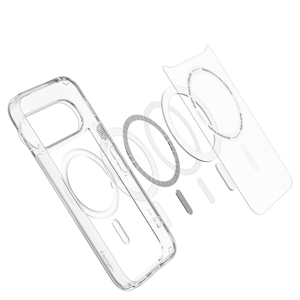 Husa de protectie Spigen Ultra Hybrid compatibil cu Google Pixel 11 Pro, Alb