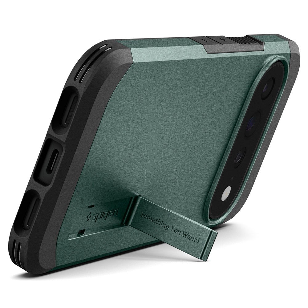 Husa de protectie Spigen Tough Armor compatibil cu Google Pixel 11 Pro XL, Verde