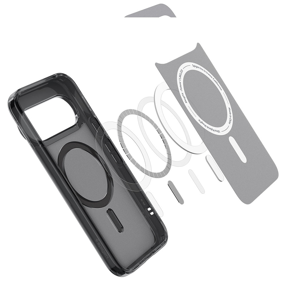 Husa de protectie Spigen Ultra Hybrid compatibil cu Google Pixel 11 Pro XL, Gri