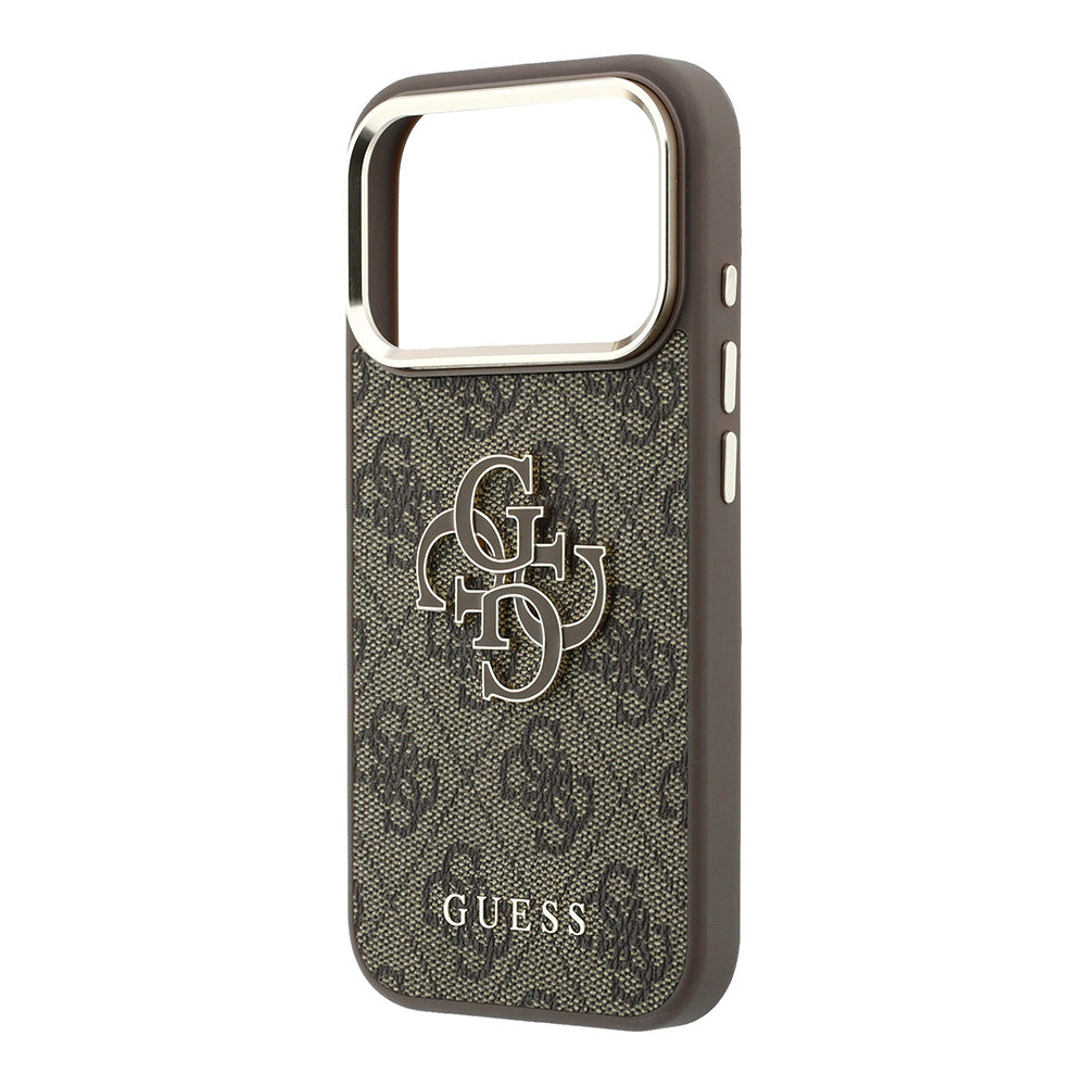 Husa de protectie Guess Hardcase 4G compatibil cu iPhone 18 Pro, Maro