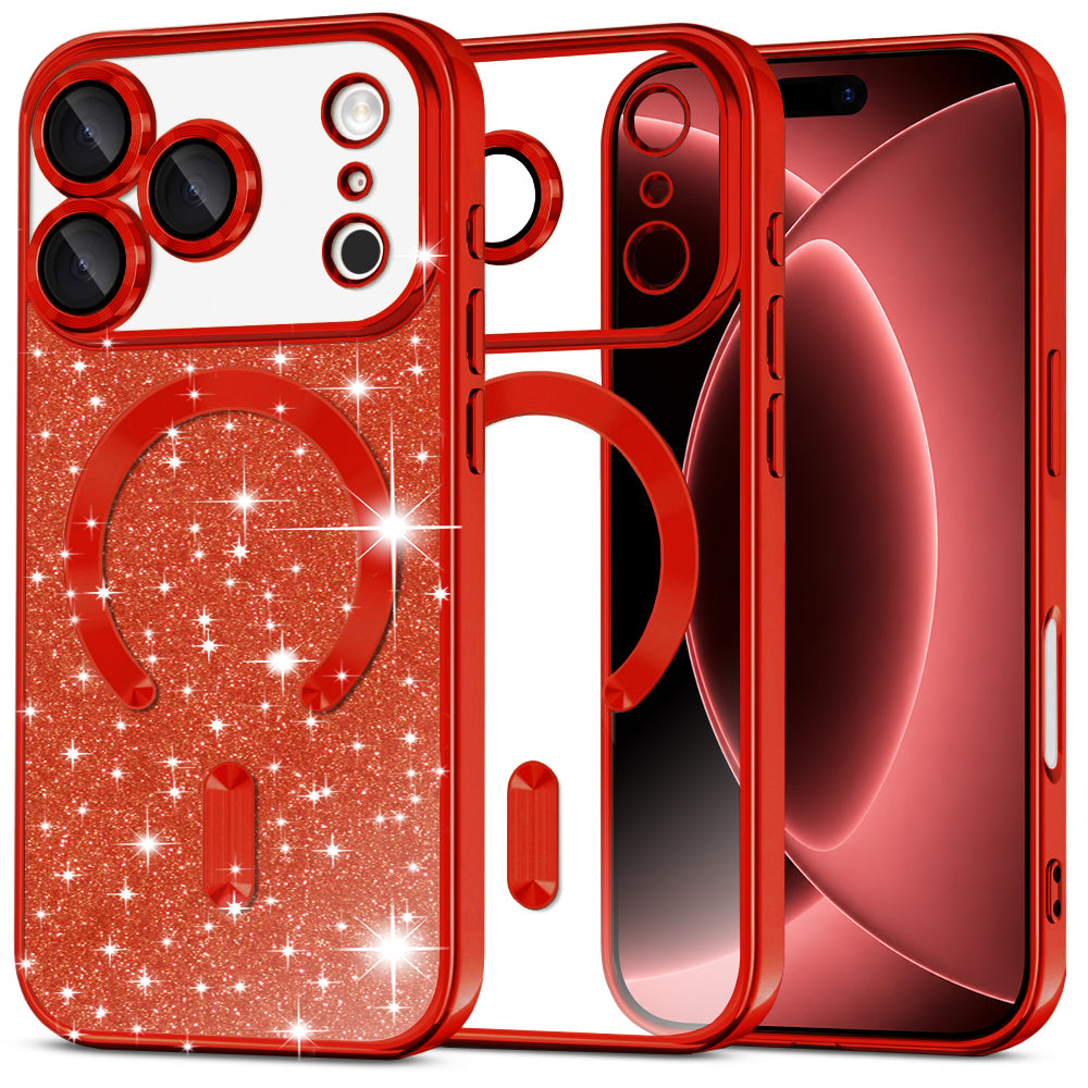 Husa de protectie Techsuit compatibil cu iPhone 18 Pro Max / iPhone 17 Pro Max, Roșu
