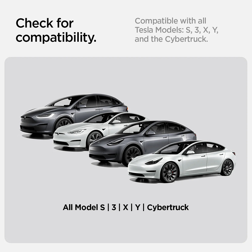 Suport Auto Spigen Tap Lock (ACP07871), Prindere Display, Compatibil Tesla, Negru