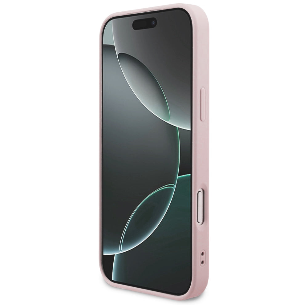 Husa de protectie Guess Hardcase 4G compatibil cu iPhone 18 Pro, Roz