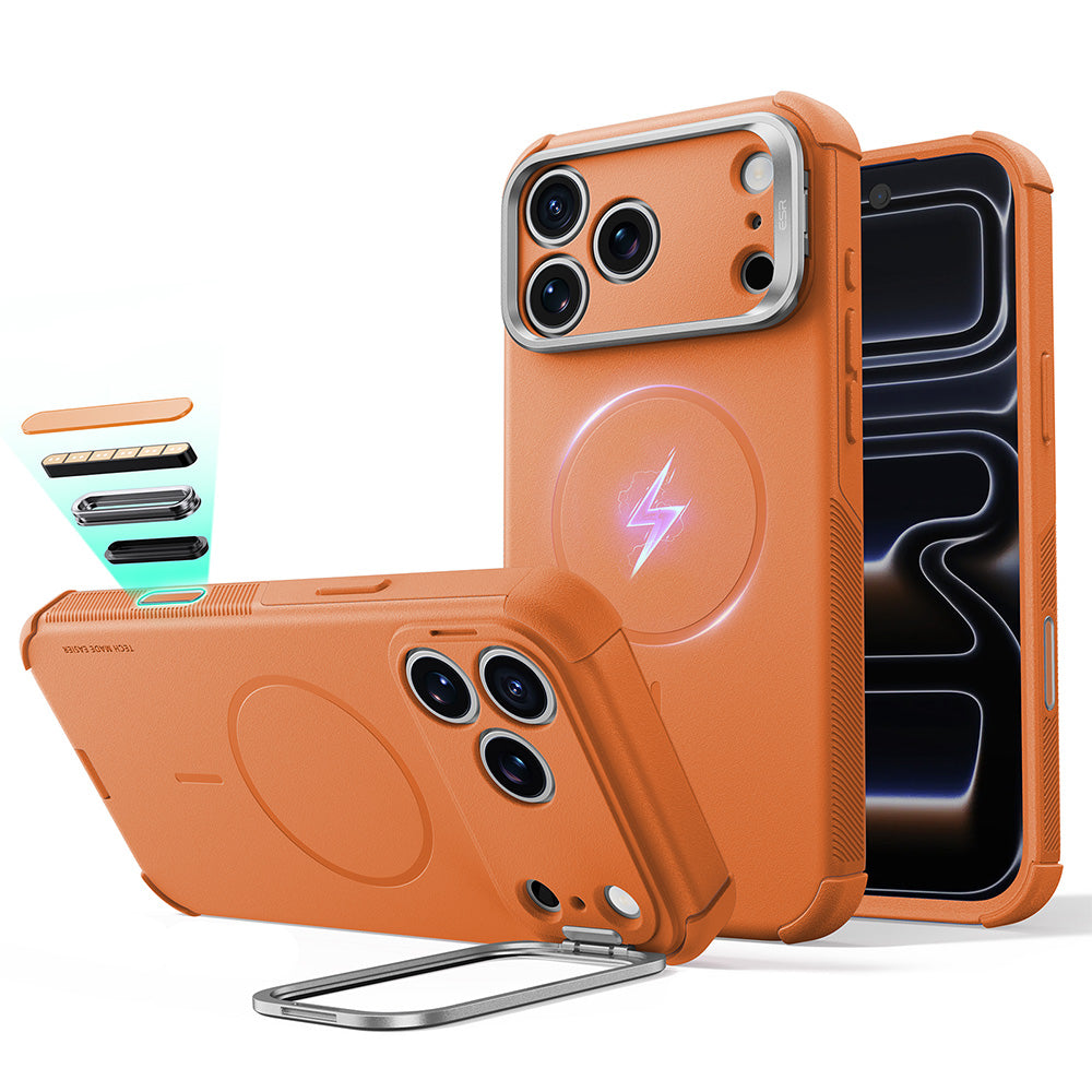 Husa de protectie ESR Cyber Armor compatibil cu iPhone 17 Pro / iPhone 18 Pro, Albastru