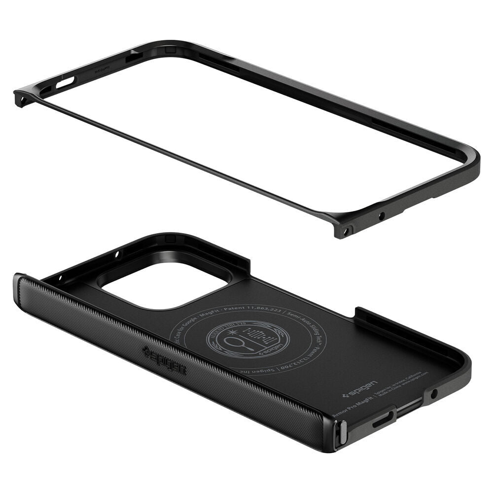 Husa de protectie Spigen Slim Armor Pro compatibil cu Google Pixel 11 Pro Fold, Negru