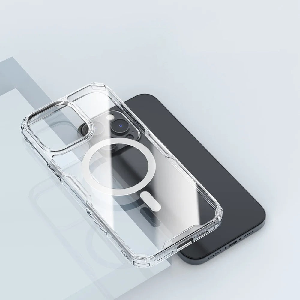 Husa de protectie Nillkin Nature compatibil cu iPhone 16 Pro, Transparent