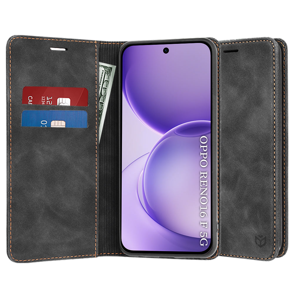 Husa de protectie Techsuit Confy Cover compatibil cu Oppo Reno16 F / Oppo Reno16 FS, Negru