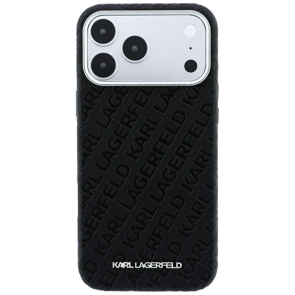 Husa de protectie Karl Lagerfeld compatibil cu iPhone 18 Pro Max / iPhone 17 Pro Max, Negru