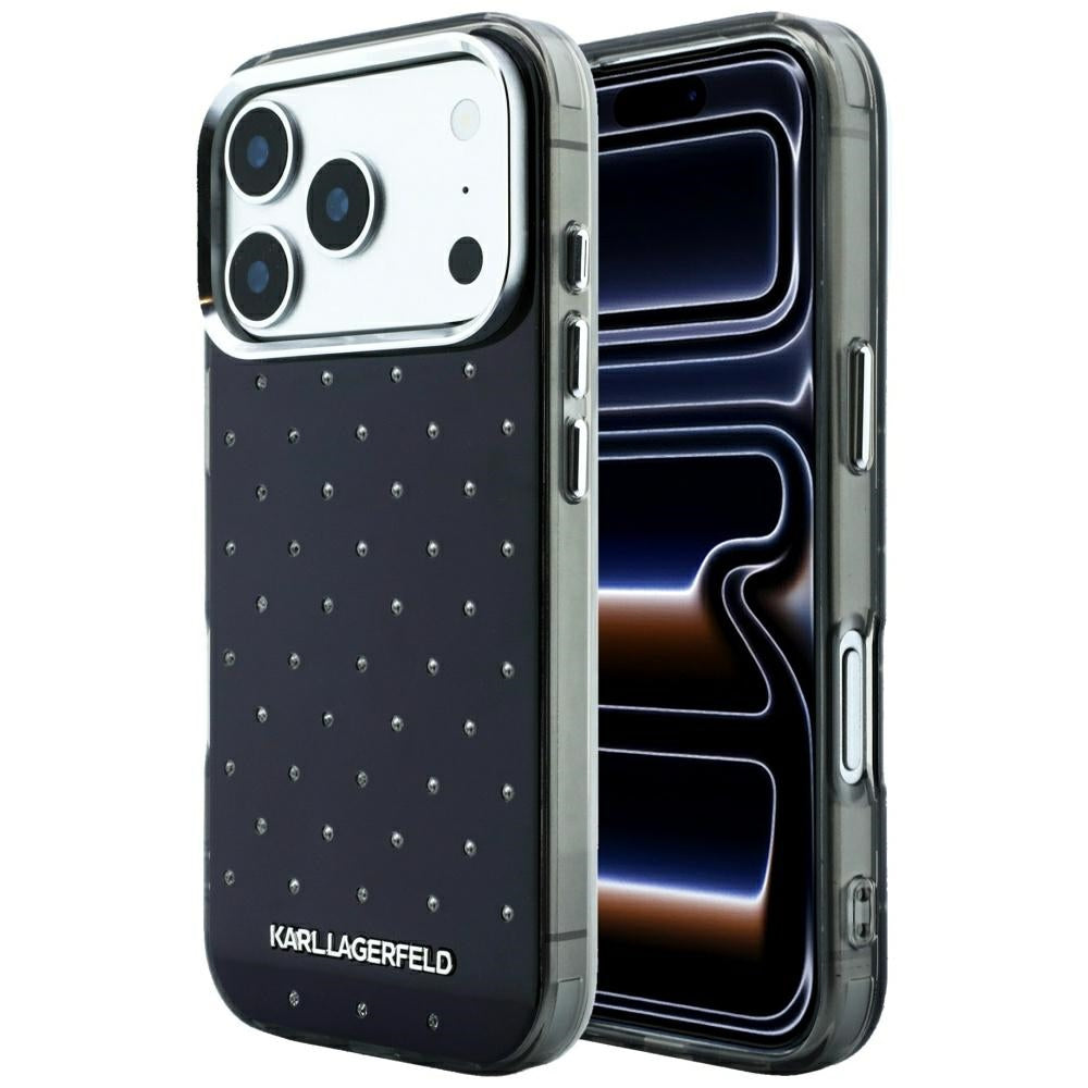 Husa de protectie Karl Lagerfeld compatibil cu iPhone 18 Pro Max / iPhone 17 Pro Max, Negru
