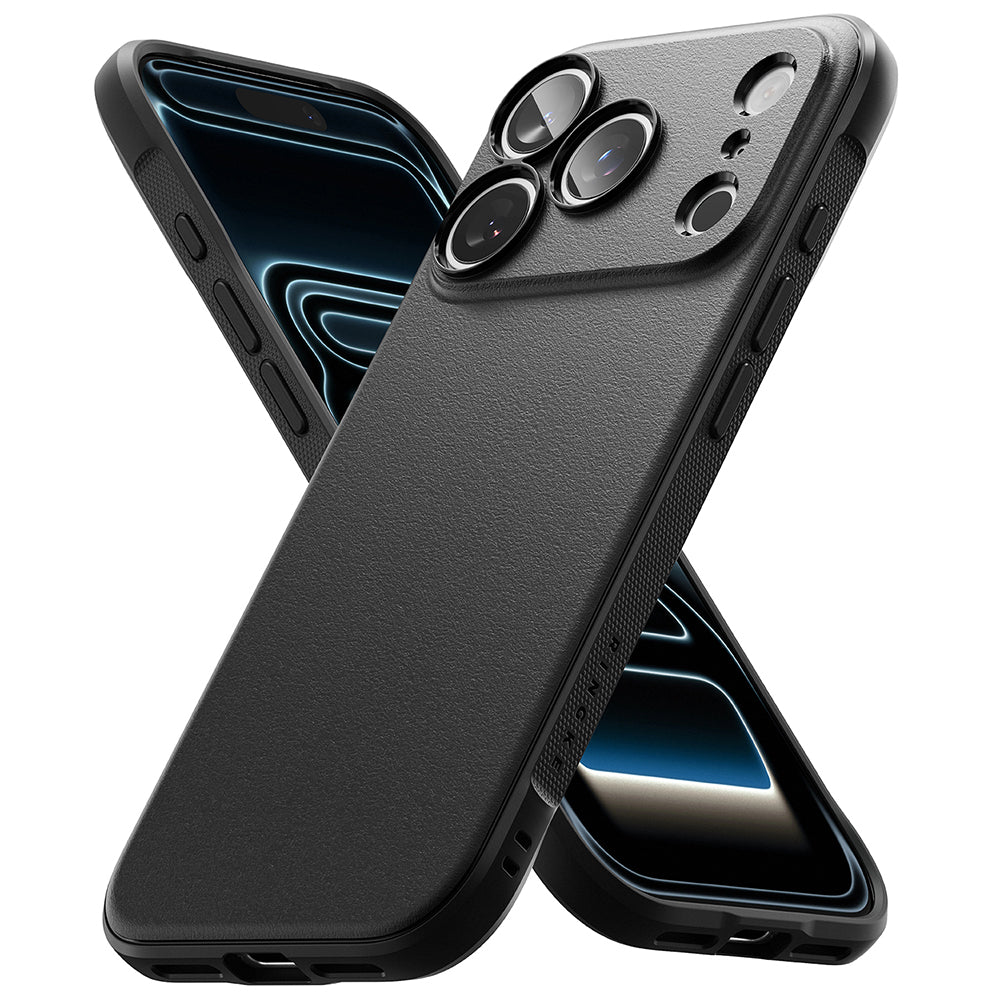 Husa de protectie Ringke Onyx compatibil cu iPhone 17 Pro / iPhone 18 Pro, Negru