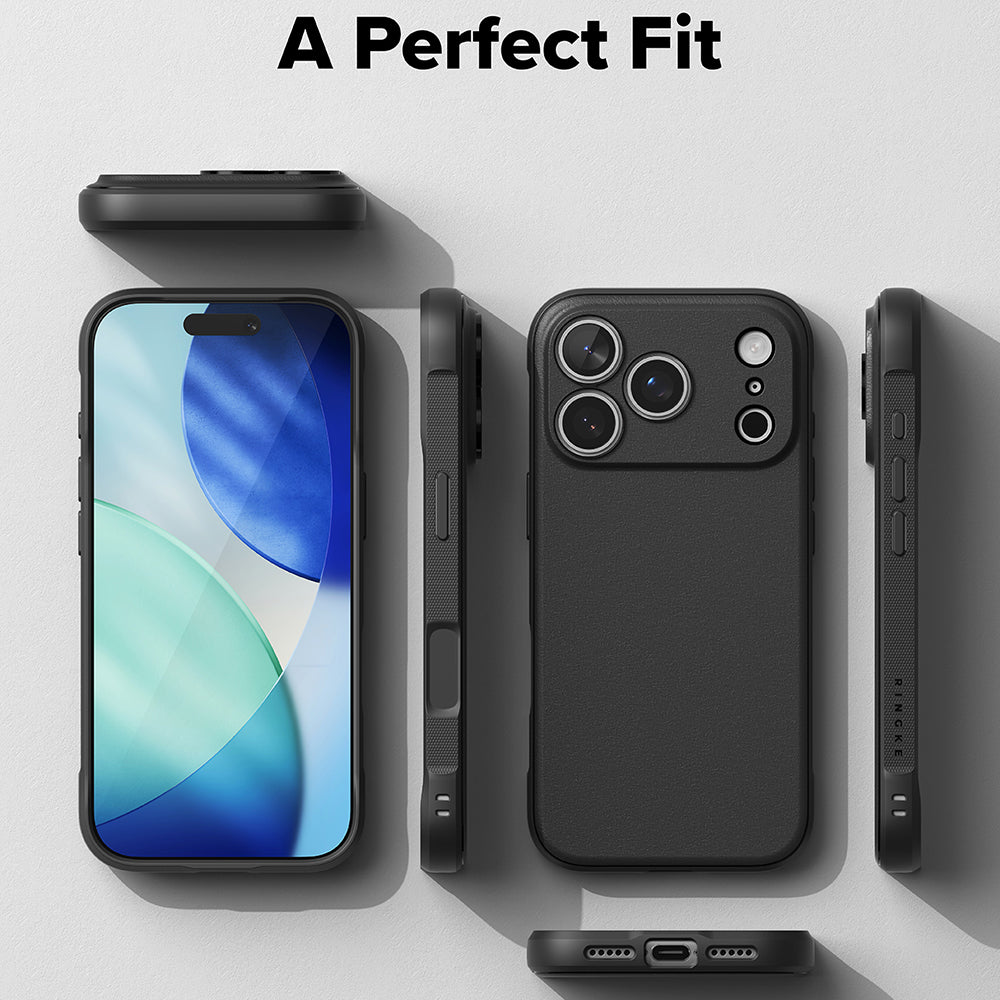 Husa de protectie Ringke Onyx compatibil cu iPhone 17 Pro Max / iPhone 18 Pro Max, Negru