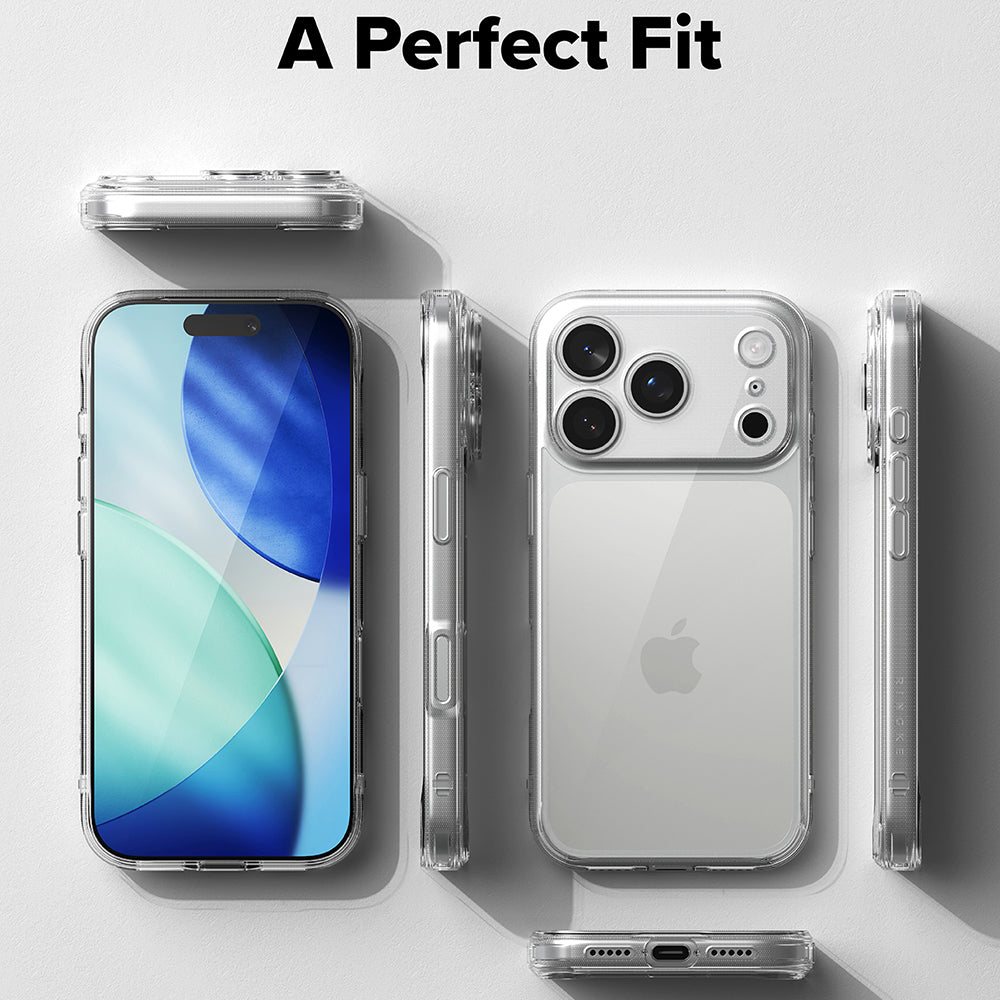 Husa de protectie Ringke Fusion compatibil cu iPhone 17 Pro Max / iPhone 18 Pro Max, Transparent