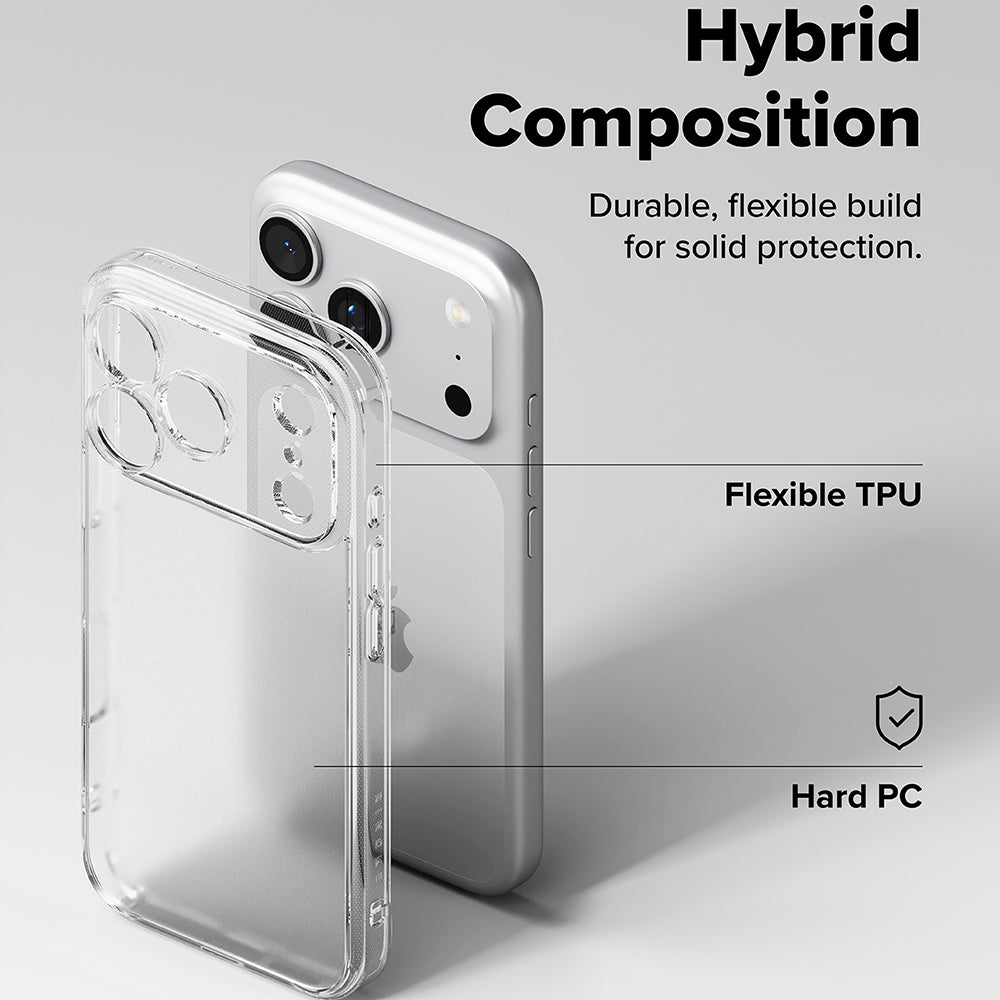 Husa de protectie Ringke Fusion compatibil cu iPhone 17 Pro / iPhone 18 Pro, Transparent