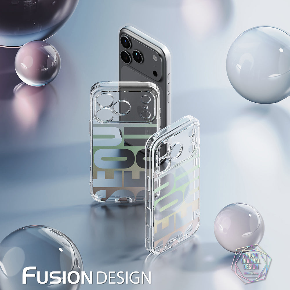 Husa de protectie Ringke Fusion compatibil cu iPhone 17 Pro Max / iPhone 18 Pro Max, Transparent