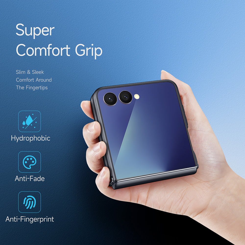 Husa de protectie Dux Ducis Aimo compatibil cu Samsung Galaxy Z Flip7, Negru
