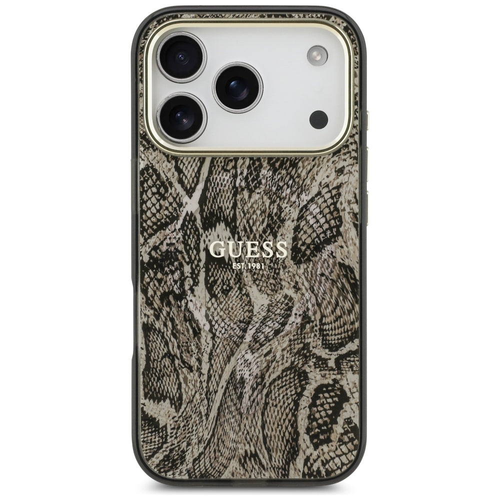 Husa de protectie Guess compatibil cu iPhone 18 Pro / iPhone 17 Pro, Maro
