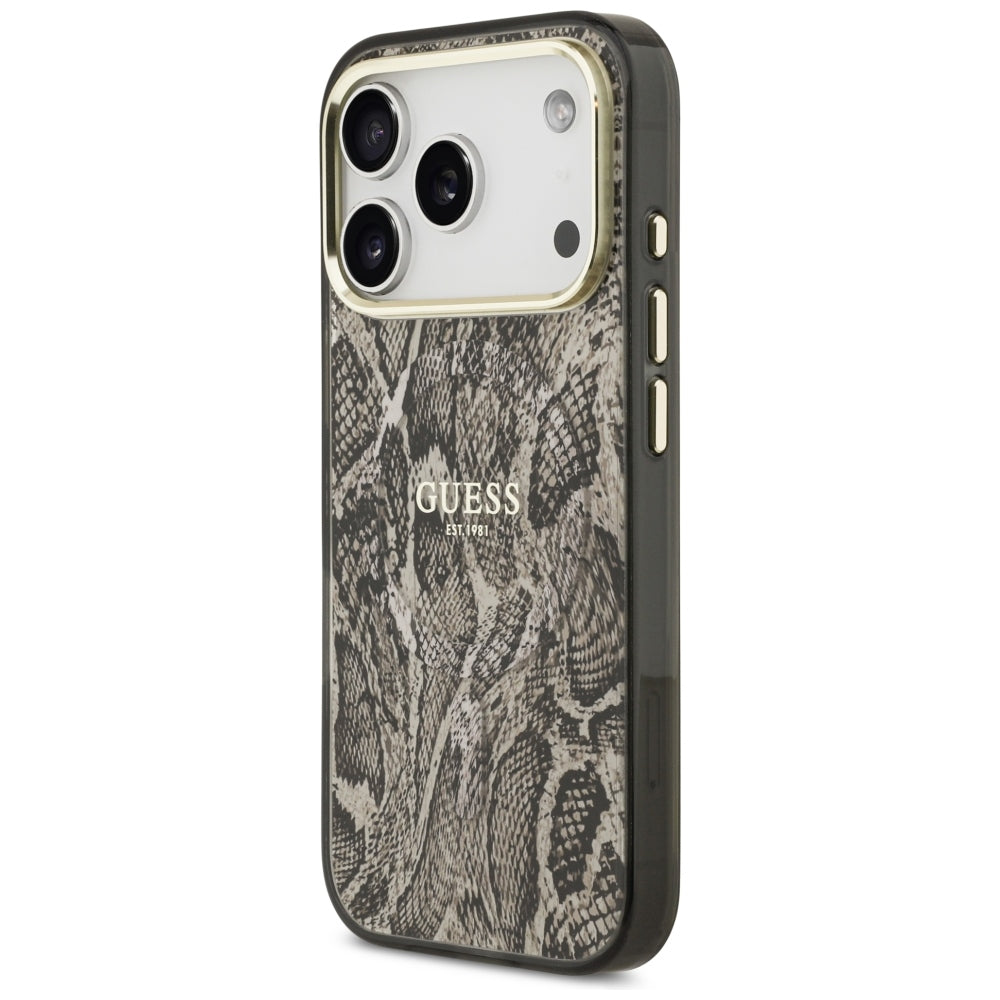 Husa de protectie Guess compatibil cu iPhone 18 Pro / iPhone 17 Pro, Maro