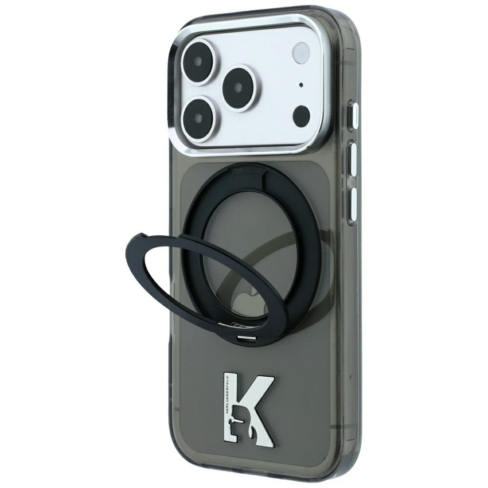 Husa de protectie Karl Lagerfeld compatibil cu iPhone 17 Pro Max / iPhone 18 Pro Max, Negru