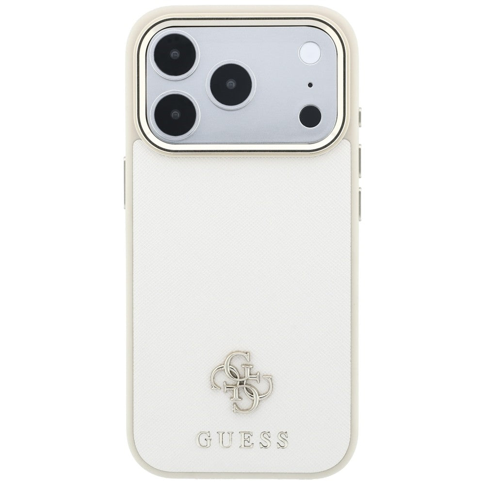 Husa de protectie Guess compatibil cu iPhone 17 Pro Max / iPhone 18 Pro Max, Bej