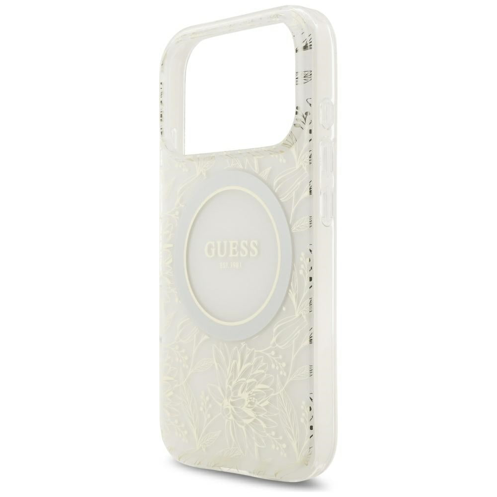 Husa de protectie Guess compatibil cu iPhone 17 Pro Max / iPhone 18 Pro Max, Alb