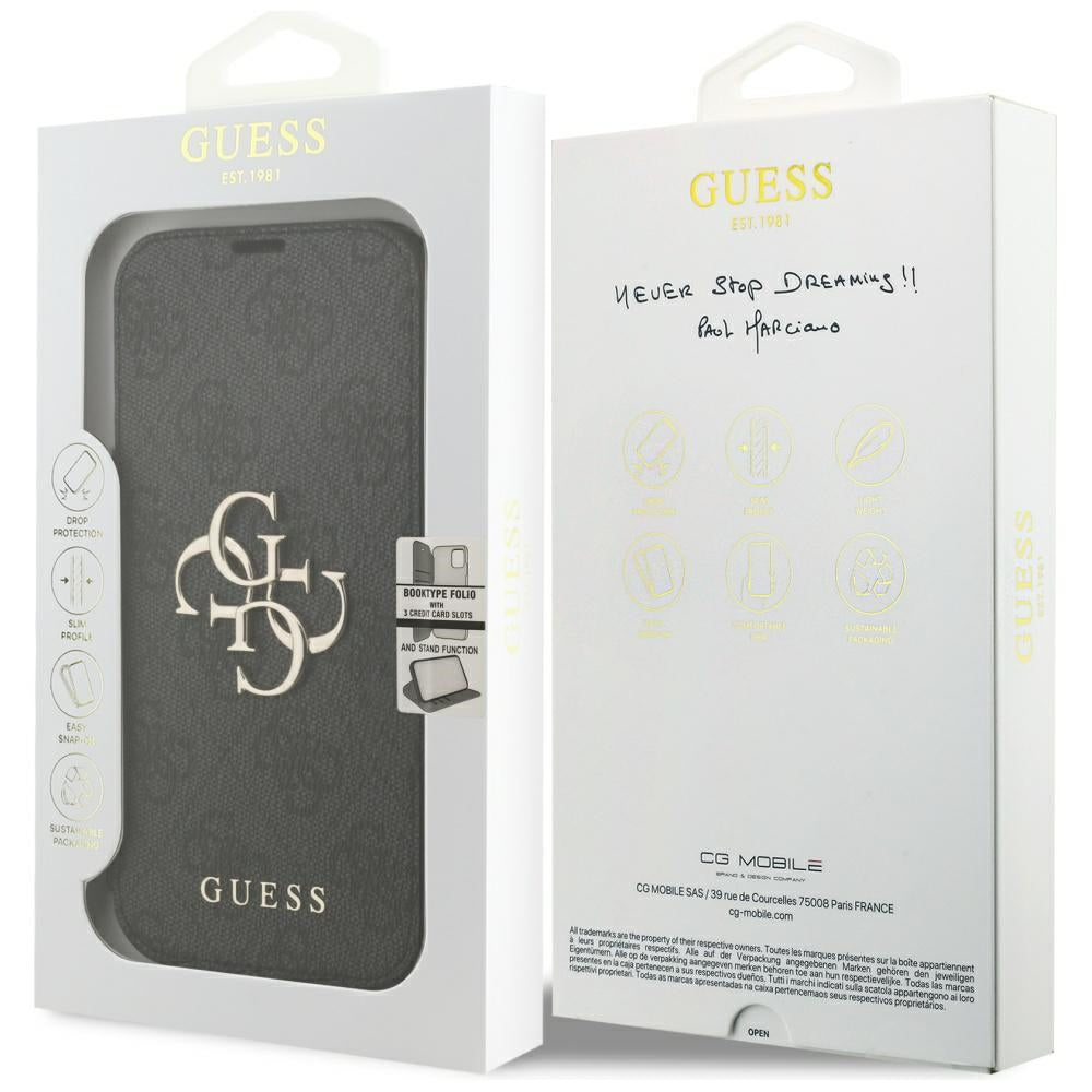 Husa de protectie Guess compatibil cu iPhone 18 Pro / iPhone 17 Pro, Negru
