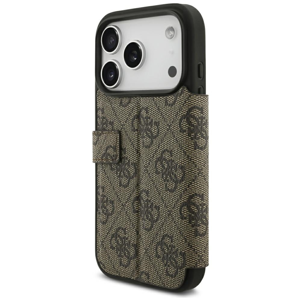 Husa de protectie Guess compatibil cu iPhone 18 Pro / iPhone 17 Pro, Maro