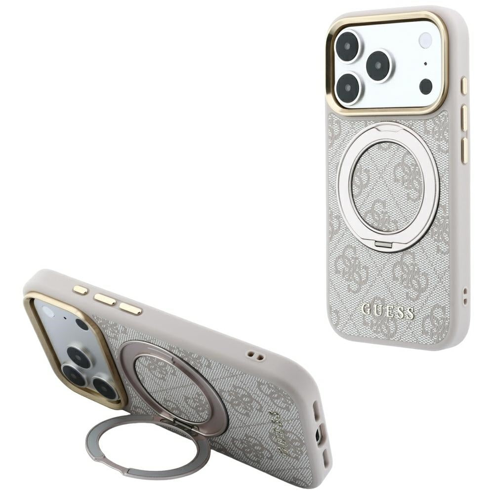 Husa de protectie Guess compatibil cu iPhone 17 Pro Max / iPhone 18 Pro Max, Roz