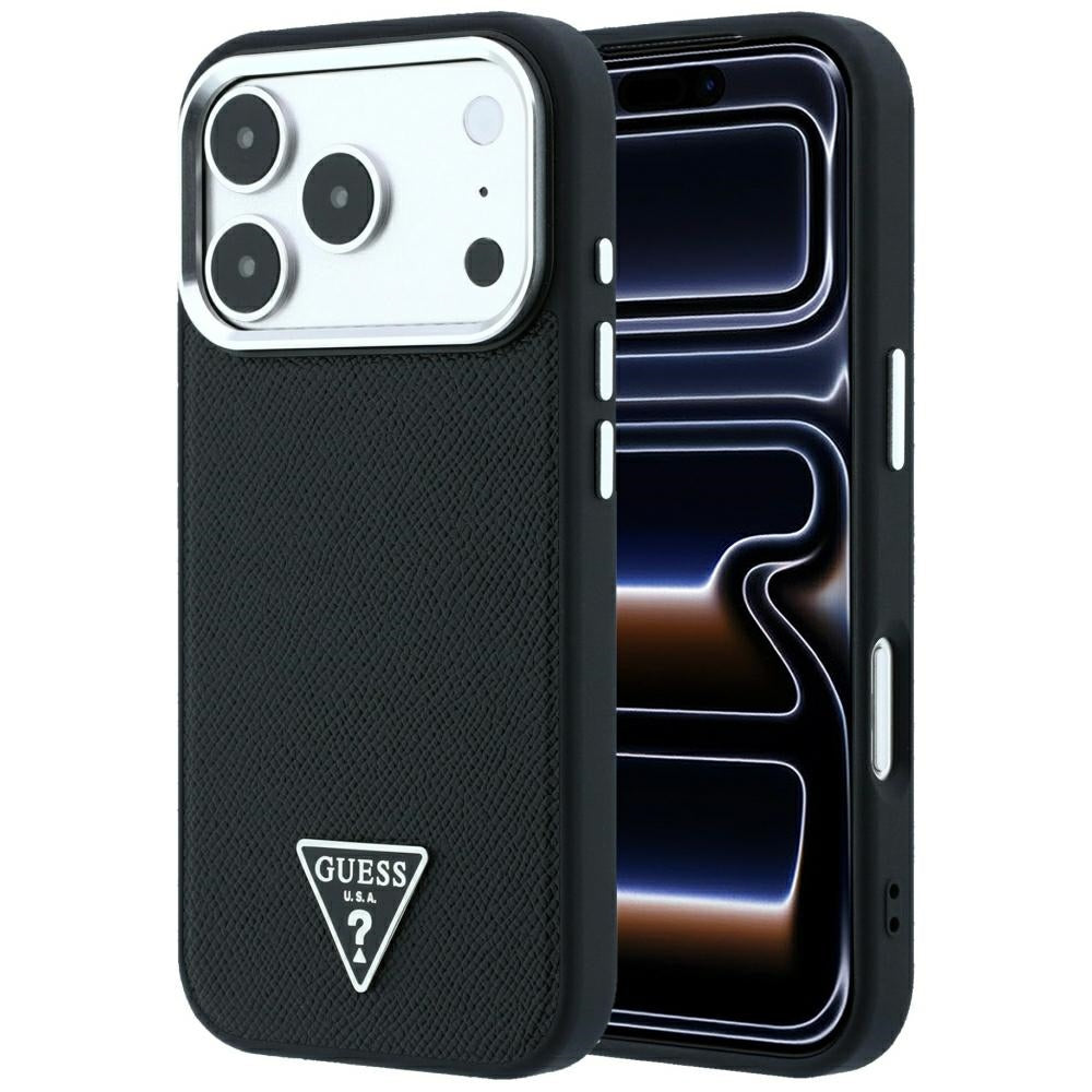 Husa de protectie Guess compatibil cu iPhone 18 Pro / iPhone 17 Pro, Negru