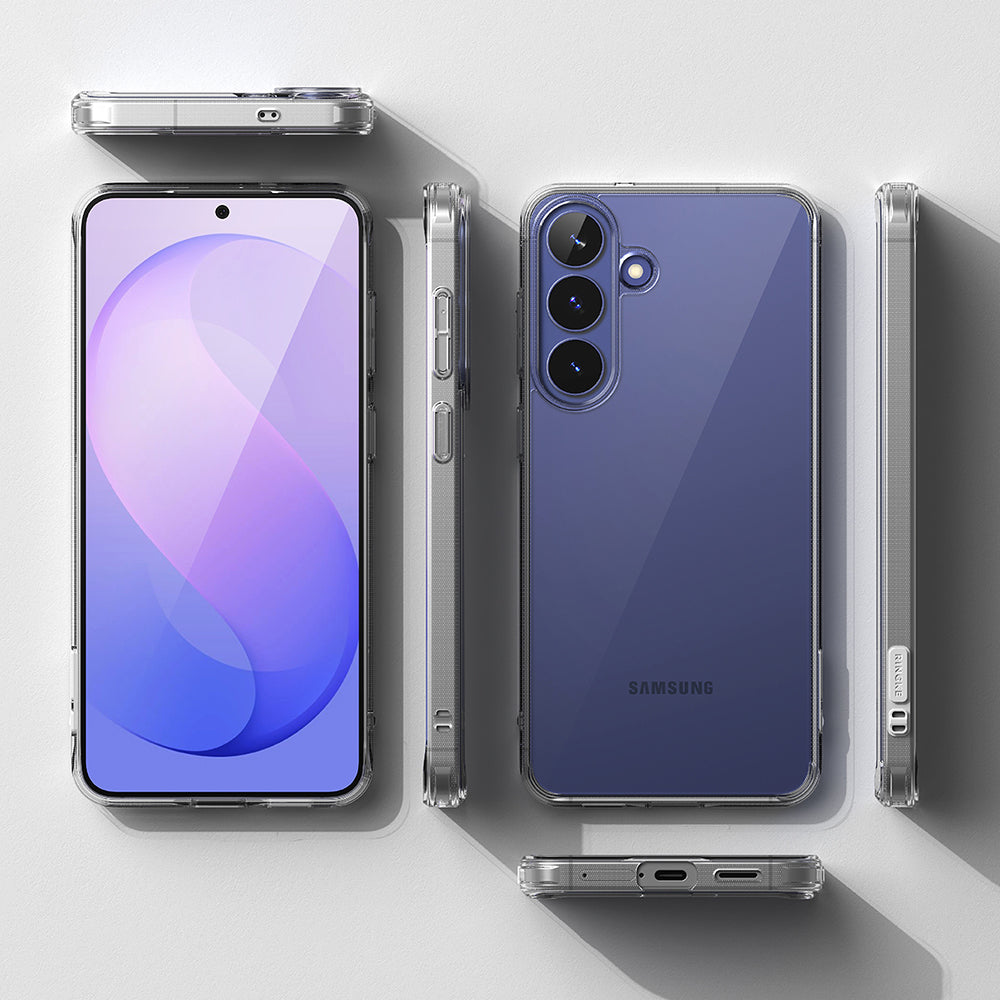 Husa de protectie Ringke Fusion compatibil cu Samsung Galaxy S26 FE, Transparent
