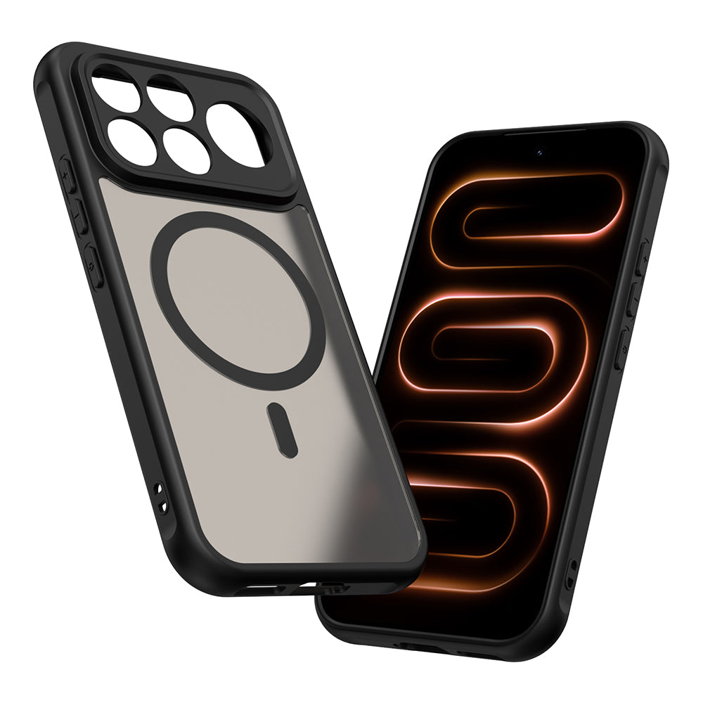 Husa de protectie Techsuit HaloFrost II MagSafe compatibil cu Xiaomi Poco F9 Pro, Negru