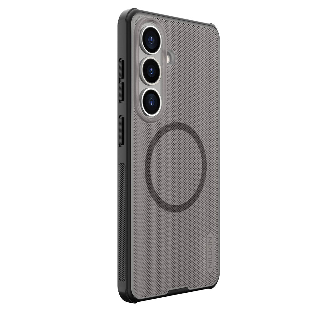 Husa de protectie Nillkin Super Frosted Shield Pro Magnetic compatibil cu Samsung Galaxy S26, Negru Transparent