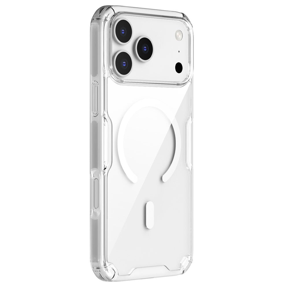 Husa de protectie Nillkin Nature TPU Pro compatibil cu iPhone 17 Pro / iPhone 18 Pro, Alb