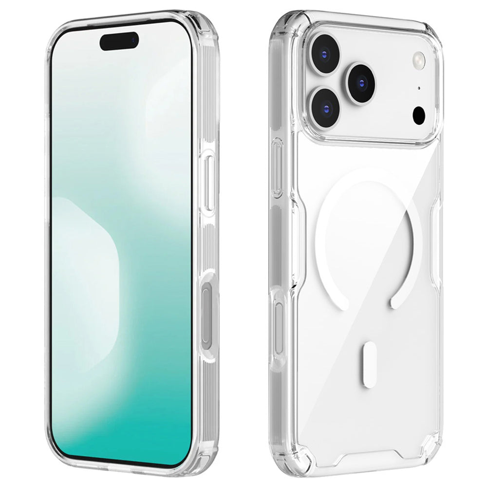 Husa de protectie Nillkin Nature TPU Pro compatibil cu iPhone 17 Pro Max / iPhone 18 Pro Max, Alb