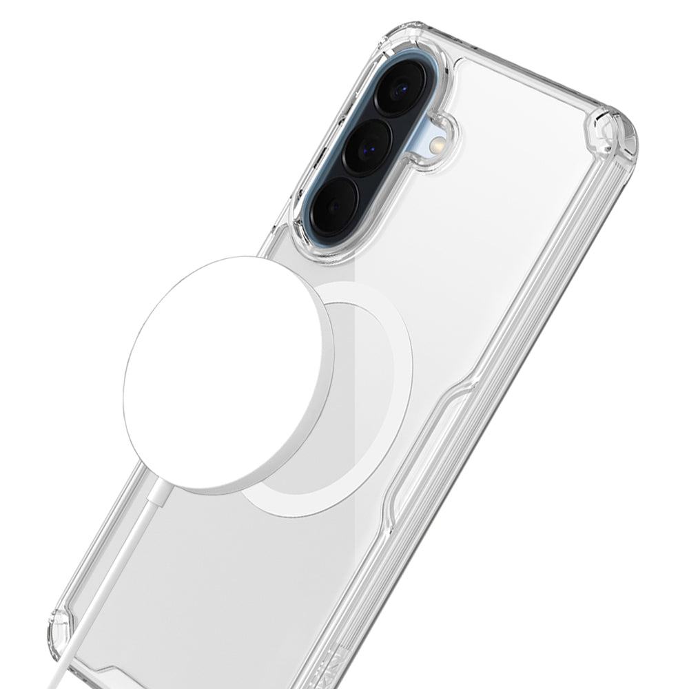Husa de protectie Nillkin Nature TPU Pro MagSafe compatibil cu Samsung Galaxy A56 5G, Alb