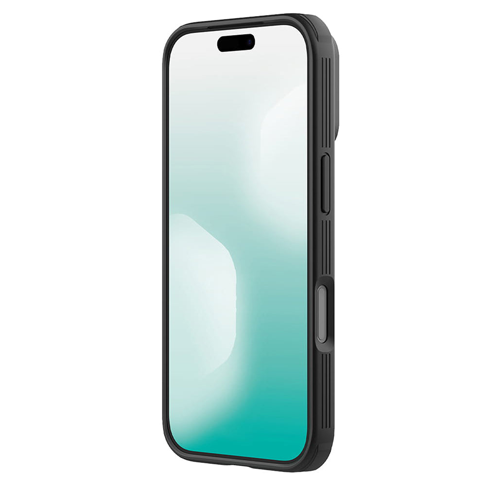 Husa de protectie Nillkin CamShield Pro Magnetic compatibil cu iPhone 17 Pro / iPhone 18 Pro, Negru Transparent