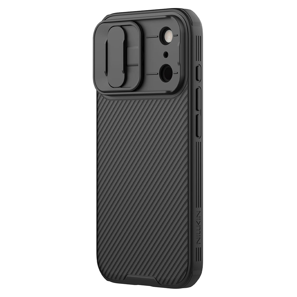 Husa de protectie Nillkin CamShield Pro Magnetic compatibil cu iPhone 17 Pro Max / iPhone 18 Pro Max, Negru