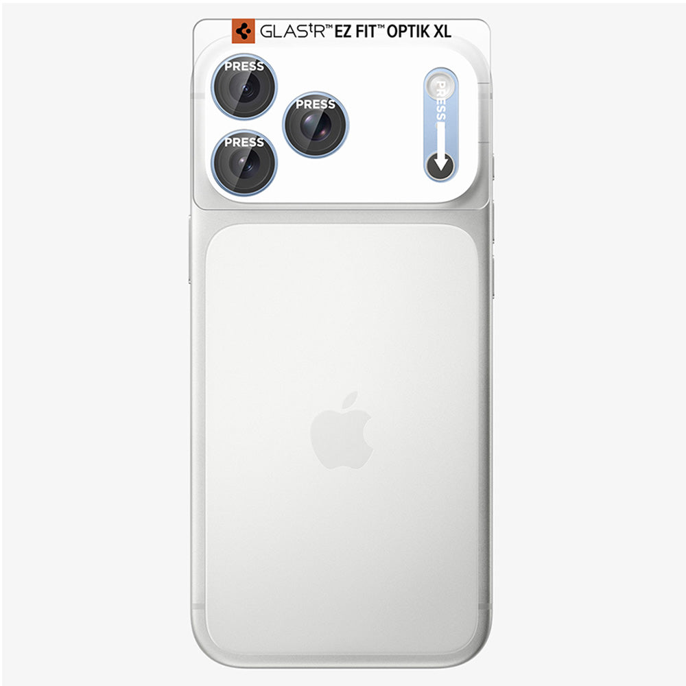 Folie de protectie Spigen Optik.tR EZ Fit Pro XL compatibil cu iPhone 18 Pro, Albastru