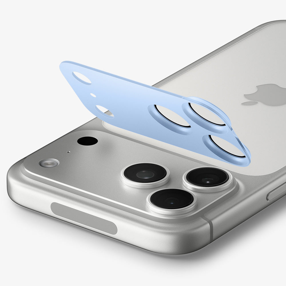 Folie de protectie Spigen Optik.tR EZ Fit Pro XL compatibil cu iPhone 18 Pro Max, Albastru