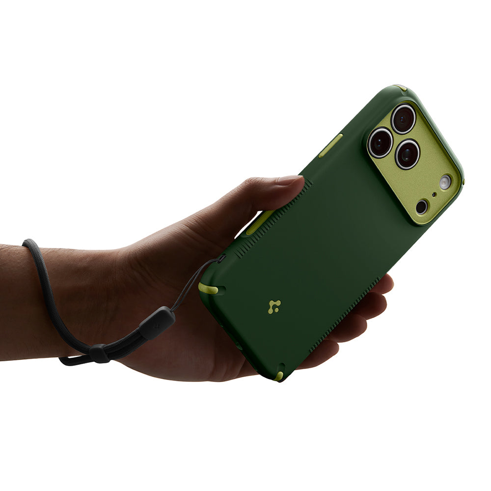 Husa de protectie Spigen Caseology Nano Pop compatibil cu iPhone 18 Pro / iPhone 17 Pro, Verde