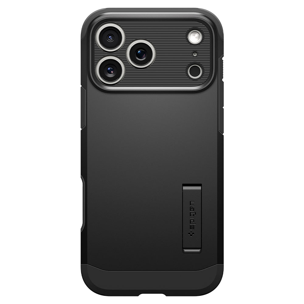 Husa de protectie Spigen Tough Armor T MagSafe compatibil cu iPhone 17 Pro / iPhone 18 Pro, Negru