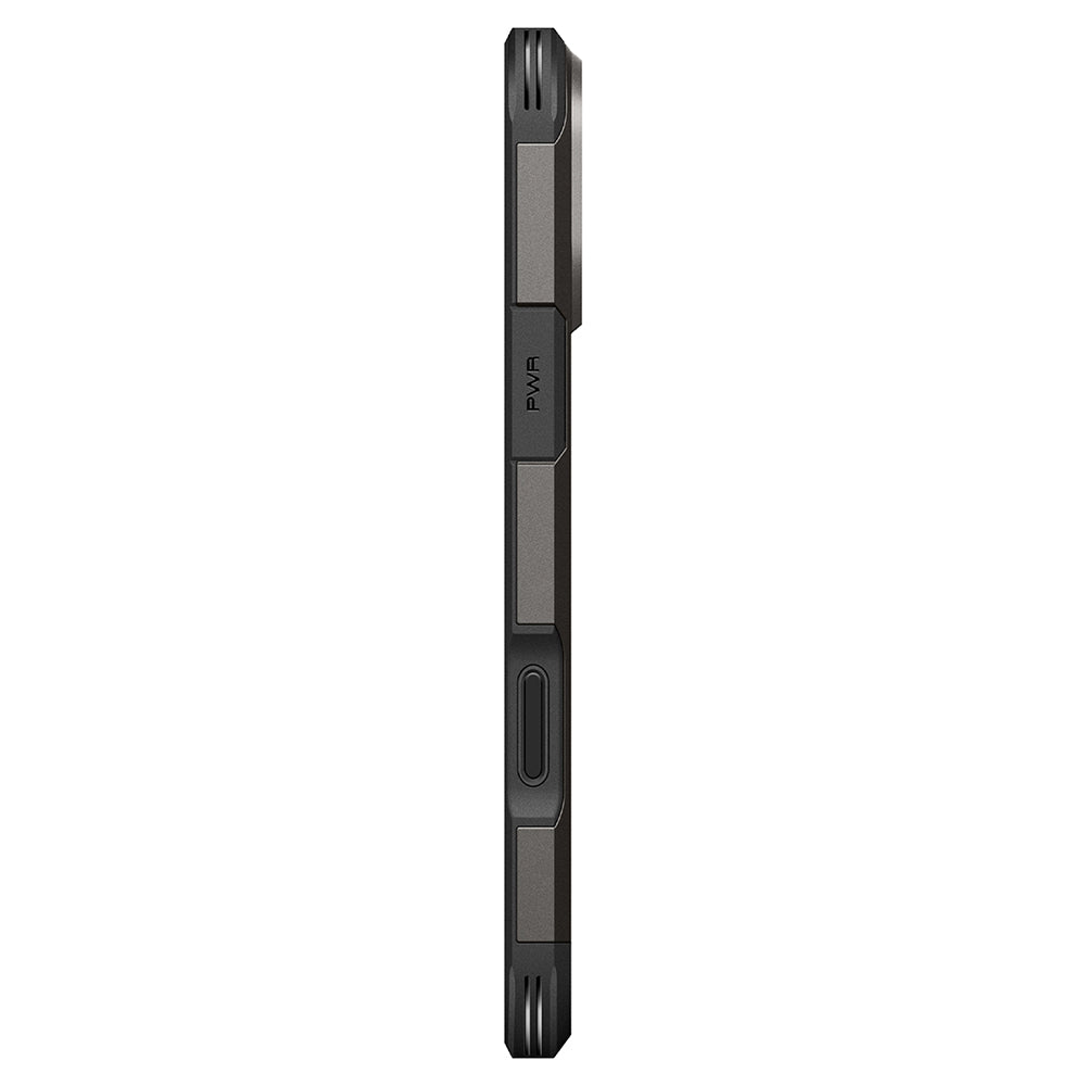 Husa de protectie Spigen Tough Armor compatibil cu iPhone 17 Pro Max / iPhone 18 Pro Max, Gri
