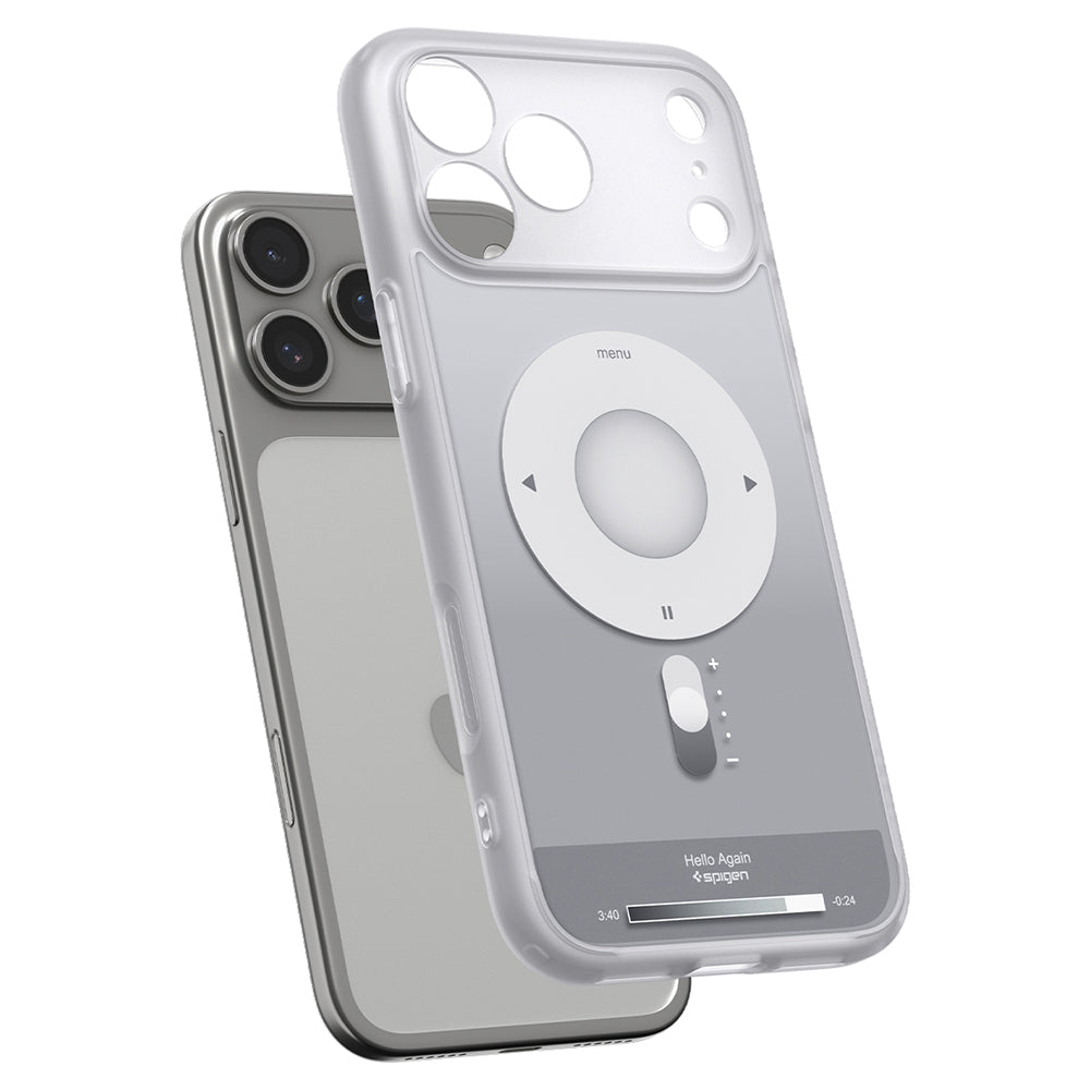 Husa de protectie Spigen Ultra Hybrid compatibil cu iPhone 18 Pro / iPhone 17 Pro, Argintiu