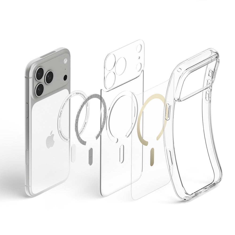 Husa de protectie Spigen Ultra Hybrid compatibil cu iPhone 17 Pro Max / iPhone 18 Pro Max, Auriu