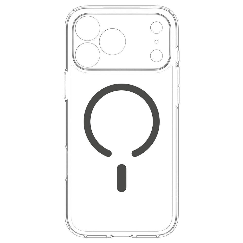 Husa de protectie Spigen Ultra Hybrid compatibil cu iPhone 17 Pro / iPhone 18 Pro, Transparent