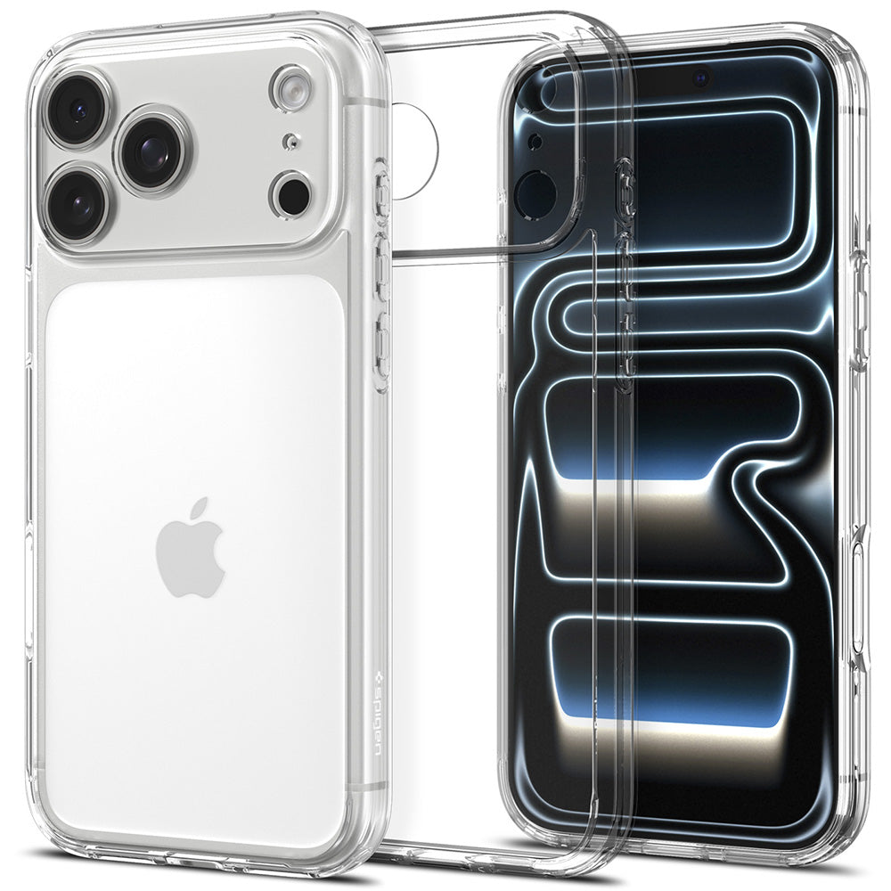 Husa de protectie Spigen Ultra Hybrid compatibil cu iPhone 17 Pro Max / iPhone 18 Pro Max, Transparent